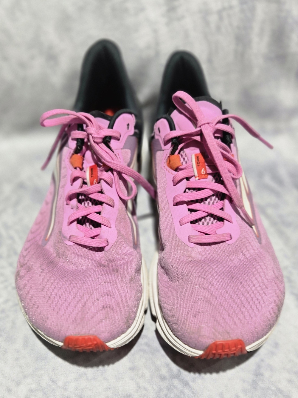 Altra Pink Women's Running Shoes with Coral Accents
